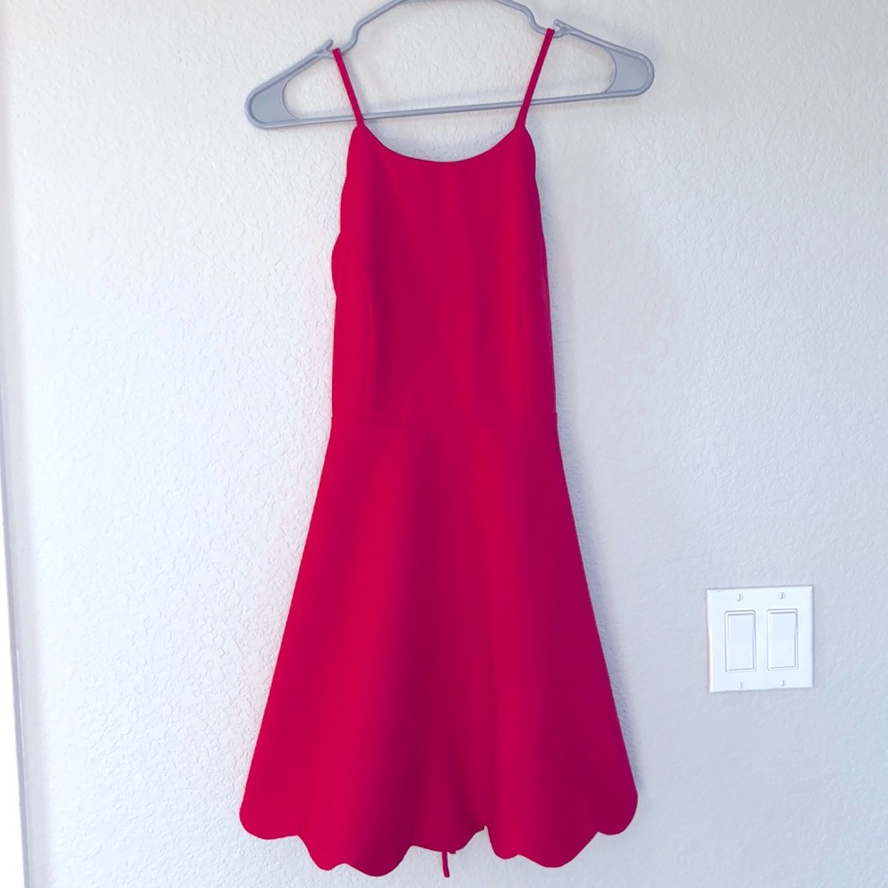 Lulu’s red mini dress, small